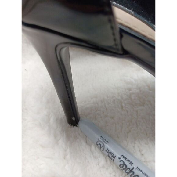 Jones New York signature Colette Women's Heels Cross Strap Black US Sz 7.5 Pump - Picture 7 of 9